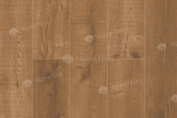 Каменный SPC ламинат Alpine Floor Real Wood Дуб Royal