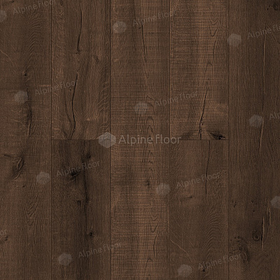 Каменный SPC ламинат Alpine Floor Real Wood Дуб Мокка