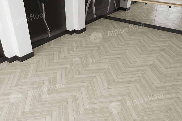 Ламинат Alpine Floor Herringbone LF102-6 Дуб Монпелье